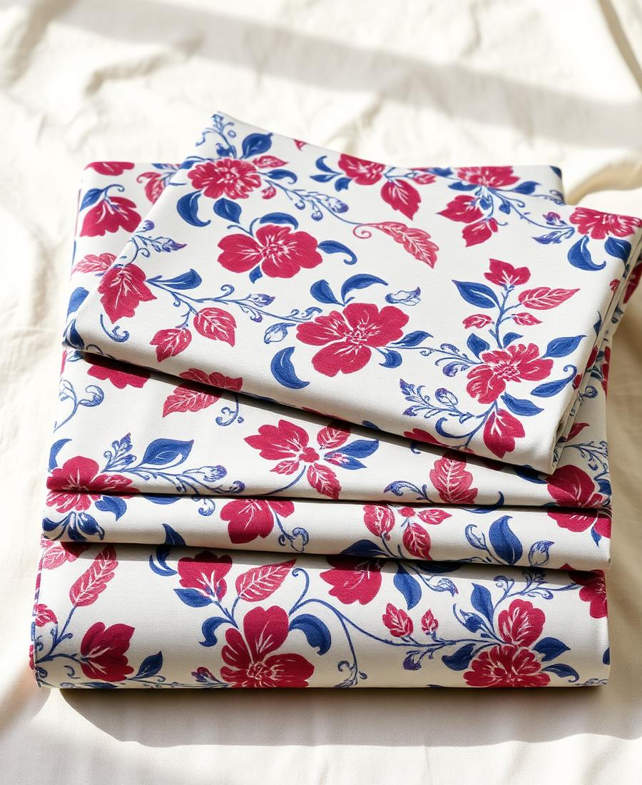Floral Double Bedsheet